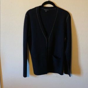 Theory black cardigan